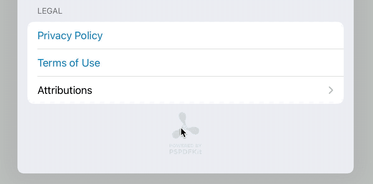 Placeholder animation